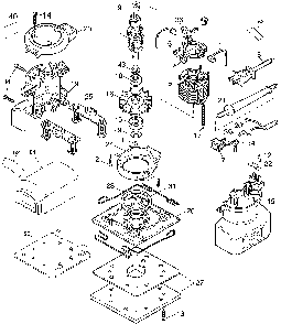 Page A Diagram and Parts List for 380 Type 2 Porter Cable Sander
